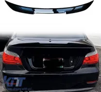 image-68-Trunk Spoiler suitable for BMW 5 E60 03-11 M4 Look Lipspoiler Glossy Black from ABS Plastic