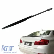 image-24-Trunk Spoiler suitable for BMW 5 F10 11-17 M4 Look Lipspoiler from ABS plastic glossy black
