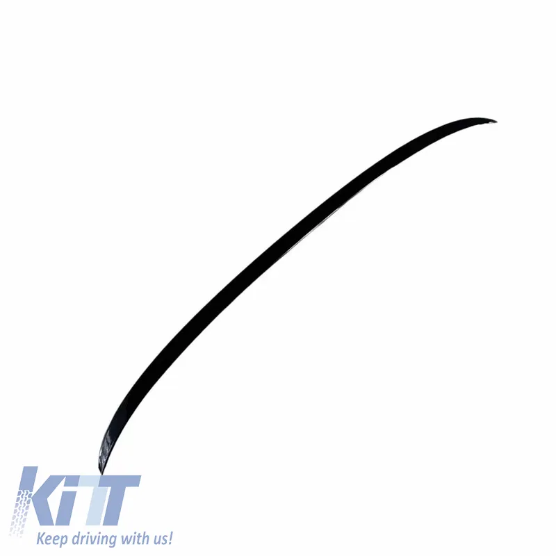 Trunk Spoiler suitable for BMW 5 G30 17+ M5 Look Lipspoiler Glossy Black from ABS