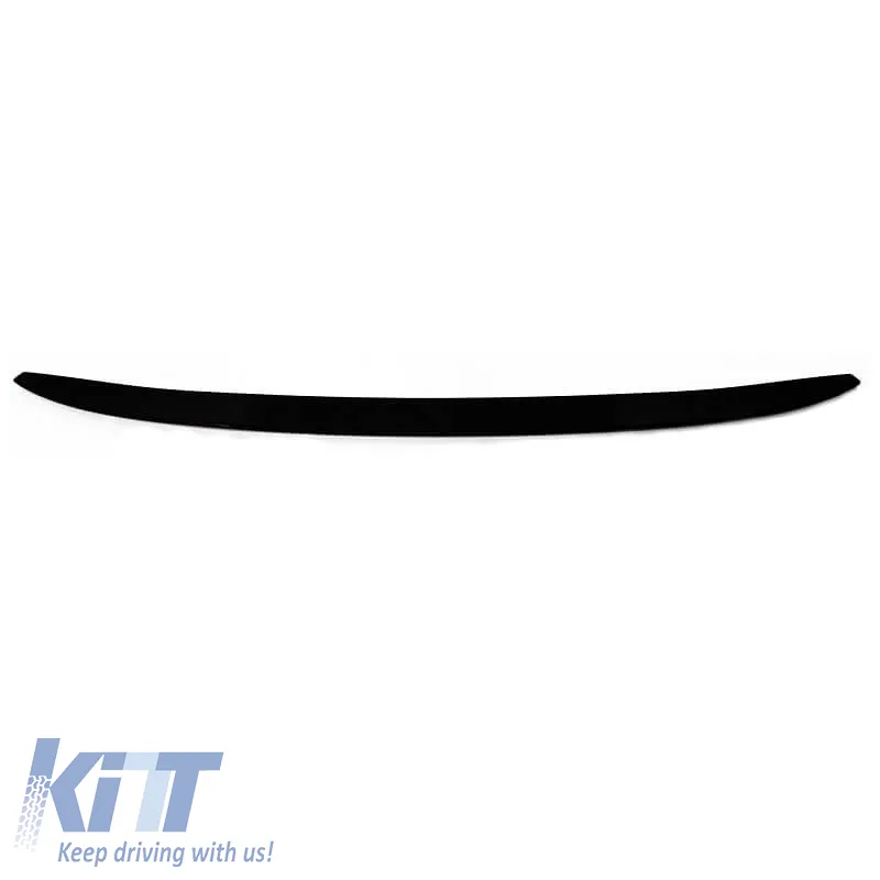 Trunk Spoiler suitable for BMW X4 G02 18+ M4 Look Black Matte from ABS Plastic