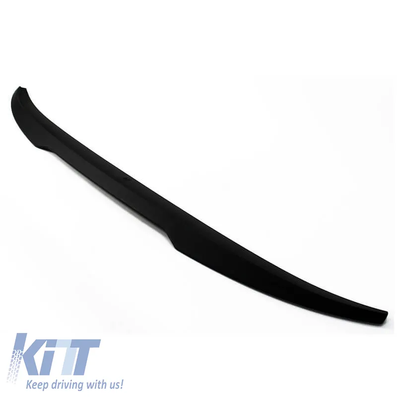Trunk Spoiler suitable for BMW X4 G02 18+ M4 Look Black Matte from ABS Plastic