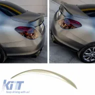 Trunk Spoiler suitable for Mercedes-Benz C-Class W205 Sedan 13-20 A Design look Lipspoiler made from ABS Plastic-image-6293500