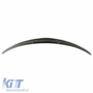 Trunk Spoiler suitable for Mercedes-Benz C-Class W205 Sedan 14-21 A Design look Lipspoiler ABS Plastic-image-6307497