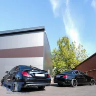 Trunk Spoiler suitable for Mercedes-Benz C-Class W205 Sedan 14-21 A Design look Lipspoiler ABS Plastic-image-6307500