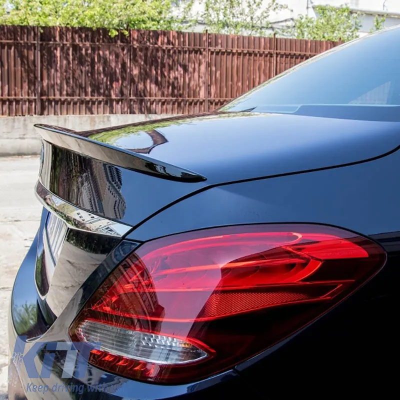 Trunk Spoiler suitable for Mercedes-Benz C-Class W205 Sedan 14-21 A Design look Lipspoiler ABS Plastic