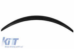 Trunk Spoiler suitable for Mercedes-Benz C-Class C205 Coupe 14-21 A Design look Lipspoiler From Abs Plastic Glossy Black
