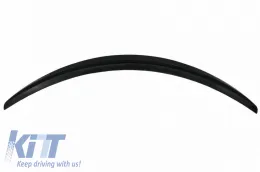 Trunk Spoiler suitable for Mercedes-Benz C-Class C205 Coupe 14-21 A Design look Lipspoiler From Abs Plastic Glossy Black-image-6329270