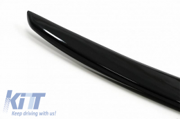 Trunk Spoiler suitable for Mercedes-Benz C-Class C205 Coupe 14-21 A Design look Lipspoiler From Abs Plastic Glossy Black