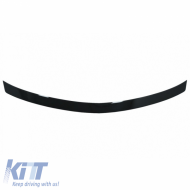 Trunk Spoiler suitable for Mercedes-Benz C-Class W204 07-14 A Design Look Lipspoiler from ABS Plastic Glossy Black