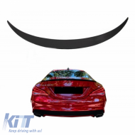 Trunk Spoiler suitable for Mercedes-Benz CLA W117 13-19 Glossy Black From Abs Plastic - CGRTSM6035533
