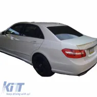 Trunk Spoiler suitable for Mercedes-Benz E-Class W212 09-16 A Design look Lipspoiler made from Polyurethane-image-6293447
