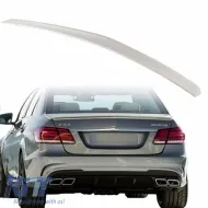 Trunk Spoiler suitable for Mercedes-Benz E-Class W212 09-16 A Design look Lipspoiler made from Polyurethane-image-6293448