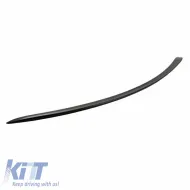Trunk Spoiler suitable for Mercedes-Benz E-Class W213 16+ Abs Plastic Piano Black-image-6312825