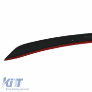 Trunk Spoiler suitable for Mercedes-Benz E-Class W213 16+ Abs Plastic Piano Black-image-6312827