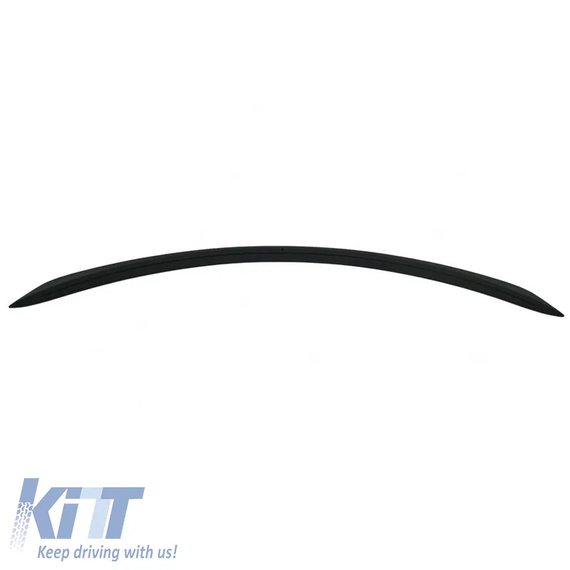 Trunk Spoiler suitable for Mercedes-Benz E-Class W213 16+ Plastic Matte Black