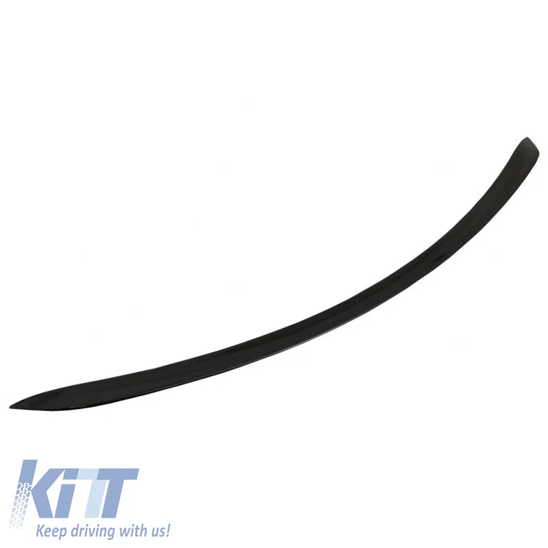 Trunk Spoiler suitable for Mercedes-Benz E-Class W213 16+ ABS Plastic Piano Black