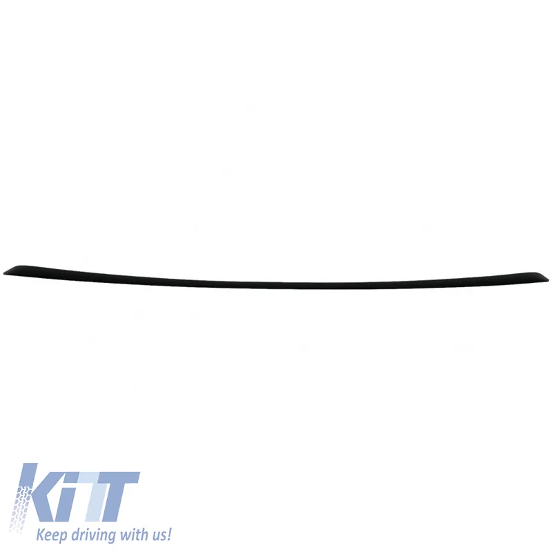 Trunk Spoiler suitable for Mercedes-Benz E-Class W213 16+ Plastic Matte Black
