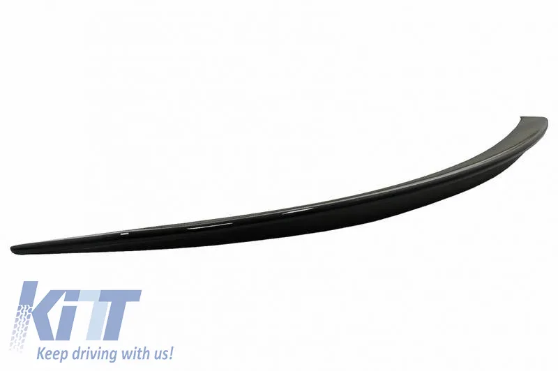 Trunk Spoiler suitable for Mercedes-Benz E-Class C238 Coupe 2016+ ABS Plastic Piano Black