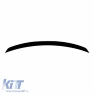 Trunk Spoiler suitable for Mercedes-Benz E-Class W214 2024+ A Design E63S V2 Look ABS Plastic Piano Black-image-6319790