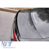 Trunk Spoiler suitable for Mercedes-Benz E-Class W214 2024+ A Design V2 Look ABS Plastic Piano Black-image-6320708