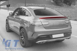 Trunk Spoiler suitable for Mercedes-Benz GLE Coupe C292 15-19 Unpainted From Abs Plastic-image-6324822