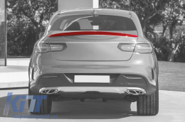 Trunk Spoiler suitable for Mercedes-Benz GLE Coupe C292 15-19 Unpainted From Abs Plastic - CGRTSM6042078