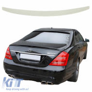 Trunk Spoiler suitable for Mercedes-Benz S-Class W221 05-13 A Design Look Lipspoiler made from Polyurethane