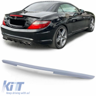 Trunk Spoiler suitable for Mercedes-Benz SLK R172 11-19 A Design Look Lipspoiler made from Polyurethane