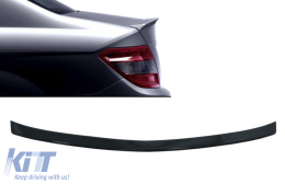 Trunk Spoiler suitable for Mercedes C-Class W204 (2007-2014) Piano Black - TSMBW204AMG
