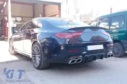 Trunk spoiler suitable for Mercedes CLS C257 after 2018, unpainted-image-6227966