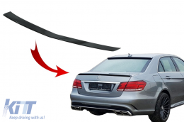 image-8-Trunk Spoiler suitable for Mercedes E-Class W212 (2009-2016) Facelift Design Piano Black