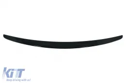 image-47-Trunk Spoiler suitable for Mercedes S-Class W222 (2014-2020) Sport Rear Lip Piano Black
