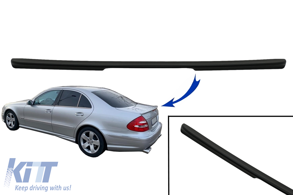 Trunk Spoiler suitable for Mercedes W211 Eclass (20022009)