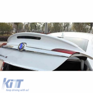 Trunk Spoiler suitable for Opel Insignia A Facelift 13-17 OPC V2 look Lipspoiler from ABS plastic glossy black