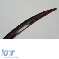 Trunk Spoiler suitable for Tesla Model Y 2020+ Lipspoiler Glossy Black From Abs Plastic-image-6312110