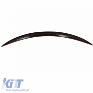 Trunk Spoiler suitable for Tesla Model Y 2020+ Lipspoiler Glossy Black From Abs Plastic-image-6313060