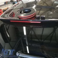 Trunk Spoiler suitable for Universal Lipspoiler Black 145x3.4cm From Abs Plastic (Soft)-image-6329511