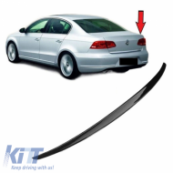 Trunk Spoiler suitable for VW Passat B7 11-15 OEM V2 look Lipspoiler made from ABS plastic glossy black