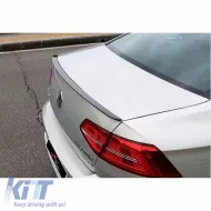 image-3-Trunk Spoiler suitable for VW Passat B8 15-22 OEM V1 look Lipspoiler from ABS plastic glossy black