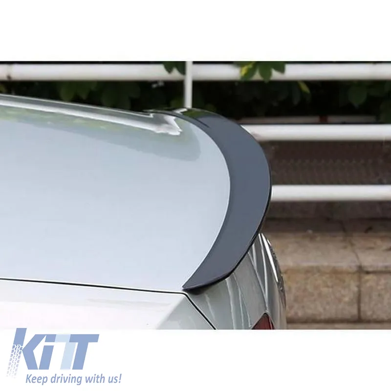 Trunk Spoiler suitable for VW Passat B8 15-22 OEM V1 look Lipspoiler from ABS plastic glossy black
