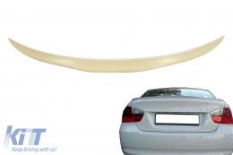 Trunk spoiler Wing suitable for BMW Series 3 E90 (2005-2010) Unpainted - TSBME90M3