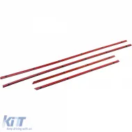 Türverkleidungen Stoßleisten Dekorationsset 4-teilig geeignet für BMW X5 E53 99-06-image-6207332