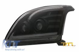 TUBE LIGHT Fanária Emprós LED katállhloi gia TOYOTA Land Cruiser FJ120 (2003-2009) Mavro me Dunamikó flas strofís LHD-image-6063882