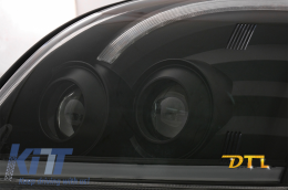 TUBE LIGHT Fanária Emprós LED katállhloi gia TOYOTA Land Cruiser FJ120 (2003-2009) Mavro me Dunamikó flas strofís LHD-image-6063883