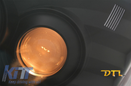 TUBE LIGHT Fanária Emprós LED katállhloi gia TOYOTA Land Cruiser FJ120 (2003-2009) Mavro me Dunamikó flas strofís LHD-image-6063891