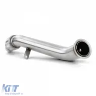 Tubo de reemplazo downpipe de acero inoxidable Motorsport adecuado para BMW E81 E82 E87 E88 Diesel-image-6200773
