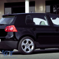 Tuning additives for rear side windows – VW Golf 5 (2003–2009), black gloss-image-6260927