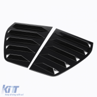 Tuning additives for rear side windows – VW Golf 6 (2008–2012), black gloss-image-6260931