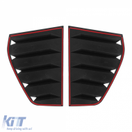 Tuning additives for rear side windows – VW Golf 6 (2008–2012), black gloss-image-6260934