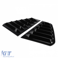 Tuning additives for rear side windows – VW Golf 7 (2012–2019), black gloss-image-6260937